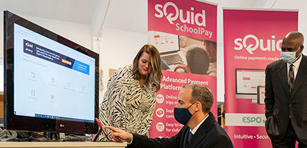 Rt Hon Dominic Raab MP visits Nucleus’ Edtech venture, sQuid